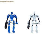 Dummy 13 Action Figure 3D Print Multi-Jointed Movable Action Figure Toy (Blue)