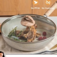 Carote Cozy Frying Pan[Frypan], Non-Stick With Lid[24Cm]