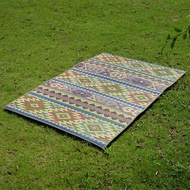 【春夏美學】風格藺草地毯LUX 細膩民族風印地安圖騰 百年榻
