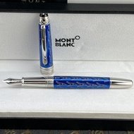 MONT BLANC 小王子145系列 鋼筆 | 星空藍漆藝 |