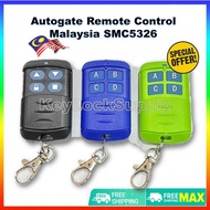 AutoGate Door Remote Control SMC5326 330MHz 433MHz Auto Gate Wireless Remote ready stock