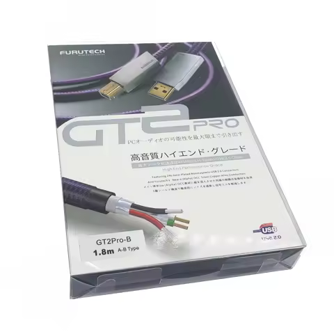 High-end FURUTECH GT2Pro-B Audio Grade USB Cable A-B Type Brand New/Japan