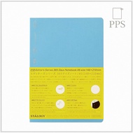 A5 Grid Notebook – Minimal Style – Blue – 365 Days Format