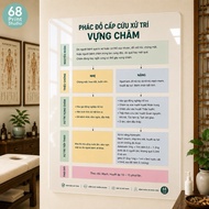 Wall-mounted Magnetic Protocol Board | Plastic Laminating | Nano Decal | A4 A3 A2