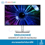 DELL U2424HE (SNSU2424HE) UltraSharp 23.8" USB-C® Hub Monitor (IPS, FHD 1920x1080 at 120 Hz, 1x DP1.4 / 1x HDMI1.4 / 1x USB-C (90W)) / ( จอมอนิเตอร์ สำหรับองค์กร )