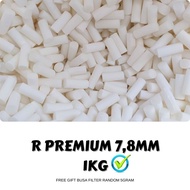 Busa Gabus Filter Reguler Premium 78mm 1Kg