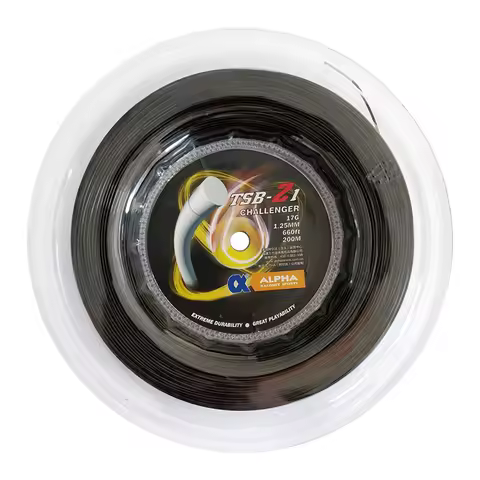 Alpha Tennis String 1.25mm 200m Reels Polyester Durable Rounds Tennis Racket Ball String Z1