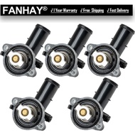 5Pcs Coolant Thermostat Housing For Dodge Durango 5184651AF For Jeep Grand Cherokee Wrangler 3.6L 3.