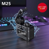 M25 TWS Earbuds Waterproof LED Display Earphones Surround Sound Bluetooth Headphones Built-in Charge