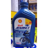 ORIGINAL SHELL ADVANCE AX7 10W-40 4T 1L