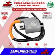 GC SUPER COIL BRT CARBURETOR COIL FREE SPARK PLUG ROLLER/ BRTOriginal