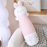 ⭐Affordable⭐80~120cm Kawaii Rabbit Long Plush Pillow Squishy Cylindrical Cartoon Animal Sleeping Leg Pillow Hug Sweet Bu