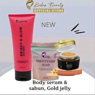 Paket Lengkap Kedas Beauty 3in1-Sabun kedas beauty -Body serum Kedas Beauty -Gold jelly Kedas beauty Original