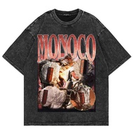 Unisex 100% Cotton Vintage Washed Monoco Expedition 33 T Shirt Fashion Men/Women Esquie Gustave Clai