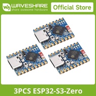 Waveshare 3pcs/Lot ESP32-S3 ESP32 S3 Mini Development, 240MHz Running Frequency, Microcontroller Sup