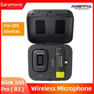 Saramonic Blink 500 Pro B3 B4 B5 B6 Wireless Lavalier Microphone Condenser Mic vlogging mic  for And
