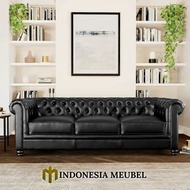 sofa minimalia kulit oscar - sofa tamu minimalis modern - sofa