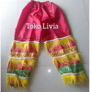 (Product Code SEJEG5783) One SET BARONGSAI Children / BARONGSAI Costume / Mask / LIONG / BARONGSAI Pants