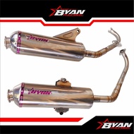 UNGU Standard Racing Exhaust for Mio Sporty New Byan Inlet 38 PURPLE BEAT Vario Nmax AEROX Upper and