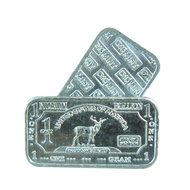 1 gram USA Deer .999 Fine Niobium Bullion Bar Nb Element CMC 1g 1 g