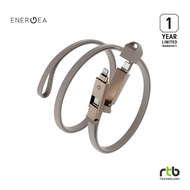Energea Sheath สายชาร์จเร็วและถ่ายโอนข้อมูลแบบเปลี่ยนหัวได้ USB-C to L/C (MFI 3A 60W)