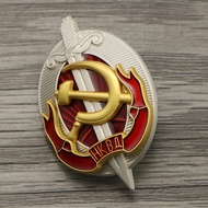 Spot replica of the Soviet Ministry of Internal Affairs badge Cheka medal KGB emblem Soviet