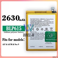 BLP615 For Oppo A37 A37M A37F A37T Neo 9 Mobile Phone Replacement Battery 2630mAh