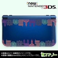 (new Nintendo 3DS 3DS LL 3DS LL ) 街 パープル シティ 街角 カバー