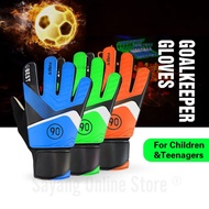 LOCAL Kids Goalkeeper Gloves Football Club Keeper Glove full finger non-slip soccer Sarung tangan bo