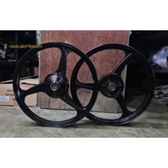 YAMAHA Y100 SPORTS NEW LAMA SPORT RIM 17 BLACK 3 BATANG