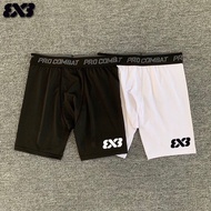 3V3 Basketball Leggings Men's Cropped High Elastic Training Pants Equipment Compression Bottoming Fi