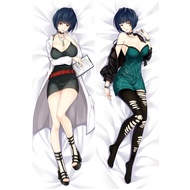 50X160CM Anime PSP Game Persona 5 Pillow Cover P5 Dakimakura Case 2wat Tricot 3D Double-sided Bedding Hugging Body Pillowcase