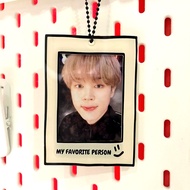 [POPSINSTUDIO] My Favorite Person Polaroid K-Pop Acrylic Card Holder Cahol Photocard Polaroid PC Frame Tag ID Card Case for BTS Seventeen Stray Kids Treasure Riize NCT