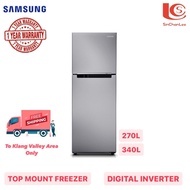 [FREE DELIVERY KLANG VALLEY] SAMSUNG 2 DOOR REFRIGERATOR WITH INVERTER 270L/340L/500L PETI SEJUK 2 P