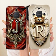 Honor X9b 5G Case Cover Luxury Fashion A-Z Letters 2D Painted Phone Case Honor ALI-NX1