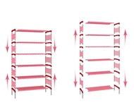 Kệ để giày dép 9 tầng White Lattice for Online Mall