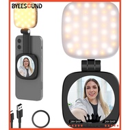 Magnetic Selfie Light Compatible with MagSafe iPhone for Zoom Makeup Photography Recording Video Con