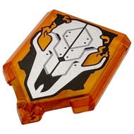LEGO Parts 22385 Tile, Modified 2 x 3 Pentagonal Various Decorated Pattern