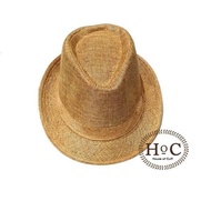 Houseofcuff Fedora Hat Brown Light Fedora Hat