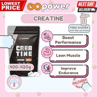 Taiwan GoPower Creatine Monohydrate Powder 400g-420g