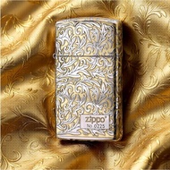 【ZIPPO官方旗艦店】窄版唐草防風打火機 Z-111
