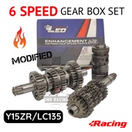 Y15ZR Y15 YSUKU LC5S LEO THAILAND 6 Speed Racing Gear Box Complete Set