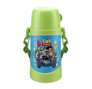 貝斯特可 雙層不鏽鋼 2WAY 兒童水壺 玩具總動員 ND-5832 600ml