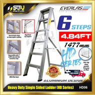 【SUI U HL】EVERLAS HD06 / HD-06 1477MM 6 Steps Heavy Duty Single Sided Ladder / Tangga