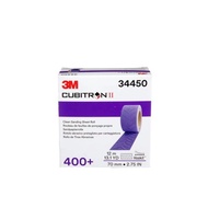 3M กระดาษทรายม้วน คิวบิตรอน 2 หลังสักหลาด หลายรู  Hook-it Purple Clean Sanding ขนาด 70 มิล x ยาว 12 