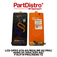 LCD TOUCHSCREEN OPPO A74 4G/REALME Q2 PRO/RENO 5F/A94/A95 4G/F19/F19 PRO/RENO 7Z BLACK SHINE STAR