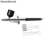 DomeDecor Xách tay hành động duy nhất Airbrush 0.3mm vòi phun phun Airbrush bút cho mô hình bánh món