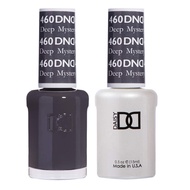 DND Gel Polish Set, Grey Collection, UV/LED Gel Polish and Air Dry Nail Lacquer, Matching Chip-Free 