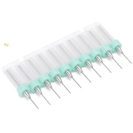 LAKAMMY 10pcs Micro Drill Bits, Tungsten Carbide 38mm Length Mini Drill Bits Set, Boring Drill Bits 