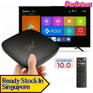D9 Tv Box 4K 5G Android 10.0 HD TV Box Support Youtube Netflix Chrome 8G RAM+128G ROM Suitable for Non Smart TV